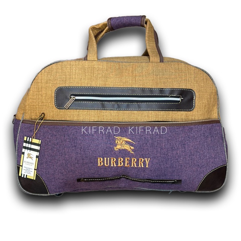 ساک berberry ساک مسافرتی BURBERRY سایز متوسط کنفی - Image 1